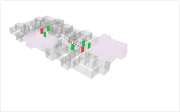 設計内容の要件・法規適合確認 — 3D BIMモデル