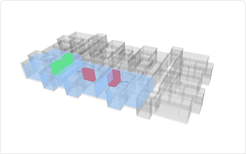 複雑な要件の適合確認 — 3D BIMモデル