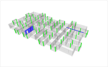 干渉チェック — 3D BIMモデル