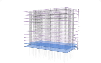 建物情報の確認 — 3D BIMモデル
