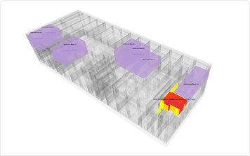 設計変更の管理・影響範囲の把握 — 3D BIMモデル